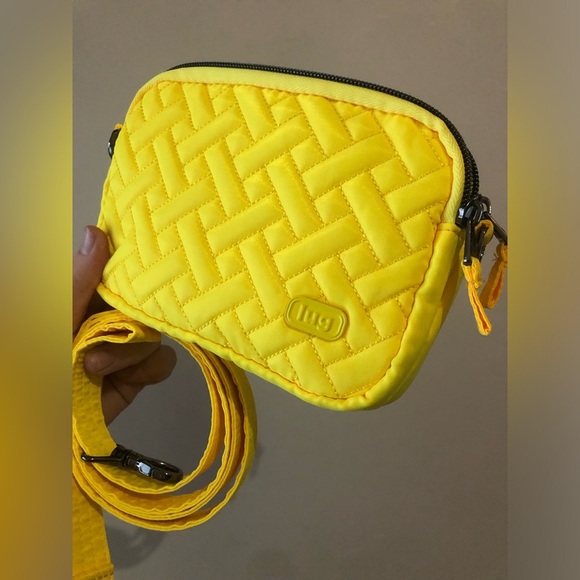 ✨  Lug Coupe convertible crossbody bag in yellow - Picture 2 of 9